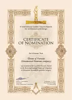 Gold Trezzini Certificate 2021