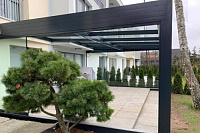 Навес над террасой